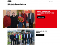 spd-unterbezirk-amberg.de Webseite Vorschau