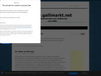 gallimarkt.net Webseite Vorschau