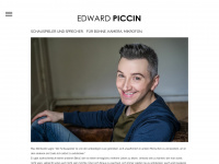 edwardpiccin.com Webseite Vorschau