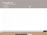 creaclic.ch Webseite Vorschau