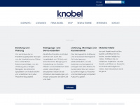 knobel.ch Webseite Vorschau
