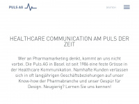 puls.ch Webseite Vorschau