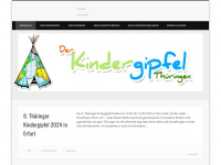 kindergipfel-thueringen.de Webseite Vorschau