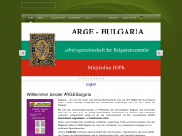 arge-bulgaria.de Webseite Vorschau