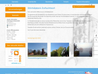 stoertebekerland.de Webseite Vorschau