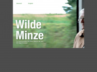 wildeminze.at Webseite Vorschau