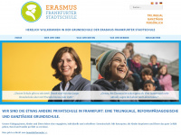 erasmus-schule.eu Webseite Vorschau