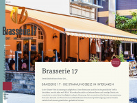 brasserie17.ch Webseite Vorschau