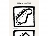 gitarre-lehfeldt.de Webseite Vorschau