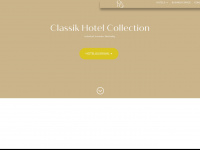 classik-hotel-collection.com Webseite Vorschau