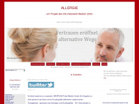 allergie.medizin-2000.de Webseite Vorschau