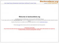 backscatterer.org Webseite Vorschau
