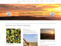 weingut-kathrinenhof.de Webseite Vorschau