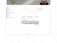 abegg-trio.de Webseite Vorschau