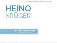 heino-krueger.de Webseite Vorschau