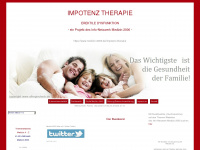 impotenz-therapie.medizin-2000.de Webseite Vorschau