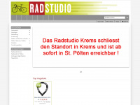 radstudio.at Webseite Vorschau