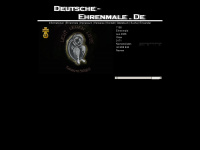 deutsche-ehrenmale.de Webseite Vorschau