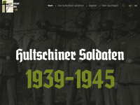 hultschiner-soldaten.de Webseite Vorschau