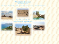 western-desert.de Webseite Vorschau