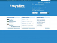 stayalive.com Thumbnail