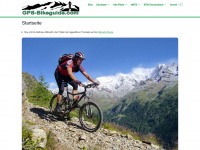 gps-bikeguide.com Webseite Vorschau