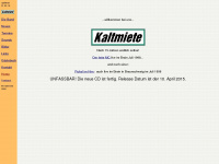 kaltmiete.de Webseite Vorschau