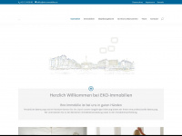 eko-immobilien.at Webseite Vorschau