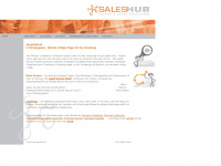 saleshub.ch Webseite Vorschau