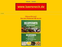 baereneck.de Webseite Vorschau