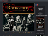 rockoffice.at Webseite Vorschau