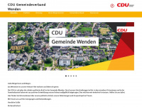 cdu-wenden.de Webseite Vorschau
