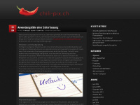 chili-pix.ch Webseite Vorschau