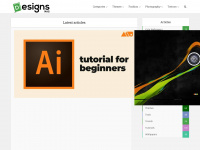 designsmag.com Webseite Vorschau