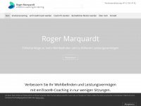 roger-marquardt.com Webseite Vorschau