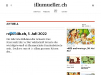 illumueller.ch Webseite Vorschau