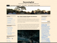 recoveringfed.com Webseite Vorschau