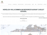 chaletgueggel.ch Webseite Vorschau