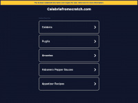 calabriafromscratch.com Webseite Vorschau