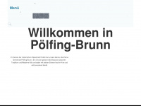 poelfing-brunn.at Webseite Vorschau