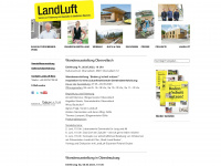 landluft.at Webseite Vorschau
