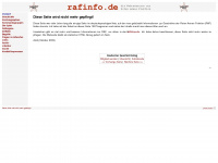 rafinfo.de Webseite Vorschau