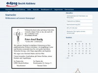 dpsg-koblenz.de Webseite Vorschau