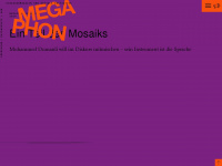 megaphon.at Webseite Vorschau