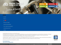 heinrich-leicht.de Webseite Vorschau
