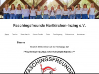 fasching-inzing.de Webseite Vorschau