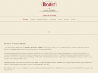 theater-zitadelle.com Webseite Vorschau