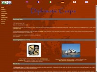 diplomaticcorps.org Webseite Vorschau