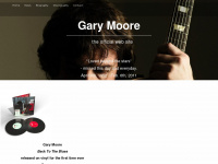 gary-moore.com Webseite Vorschau