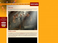 sistars-band.ch Webseite Vorschau
